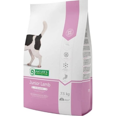 Natures Protection dog junior lamb all breed 7,5 kg