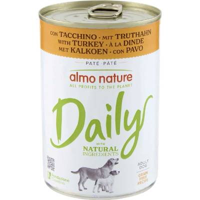 Almo Nature Daily Dog Morčacie mäso 6 x 400 g
