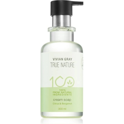 Vivian Gray tekuté mýdlo True Nature 100% natural Citrus & Bergamot 300 ml