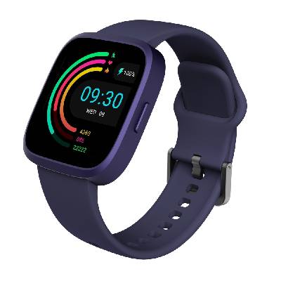 Edge Purple, 1.72" HD Display, Powered by Dual Core, Aerospace-Grade Ultra Light Aluminum Frame, Bluetooth Call, 3D User Interface, 1ATM Waterproof, 24/7 True Heart Rate & Blood Oxyg (6972576182470)