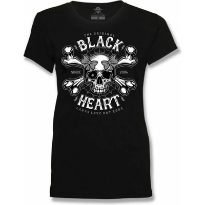 Black heart Дамска тениска black heart - death pin up - ЧЕРЕН - 8465