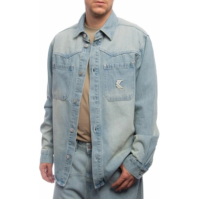 Karl Kani Og K Western džínová košile Denim blue