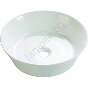 Bathco 4086 - Мивка за плот VOLTA Ø 35 см порцелан/бяла (BO0039)