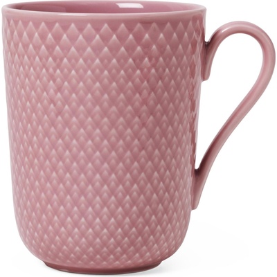 Lyngby Чаша халба Rhombe 330 мл розова (201974)