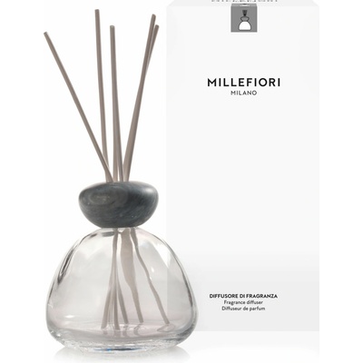 Millefiori Milano Air dizajn Marble Grey číre sklo 350 ml