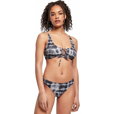 Urban Classics Дамски бански URBAN CLASSICS - ТYou Dye - TB4384 - black / white