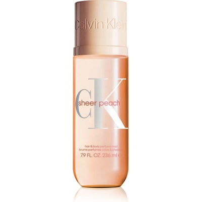 Calvin Klein CK Sheer Peach parfumovaný sprej na telo a vlasy unisex 236 ml