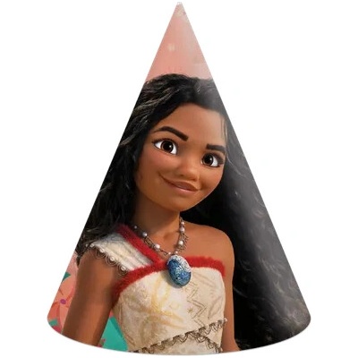 Papierové párty čepičky Moana 6ks - Procos - Procos