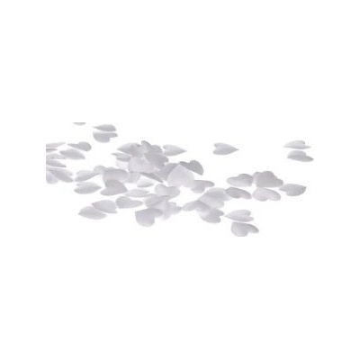 Srdíčka atlasové smetanové 1,3 cm - 30 ks