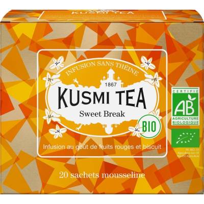 Kusmi Tea Porciovaný bylinný čaj Sweet Break Bio 20 vrecúšok