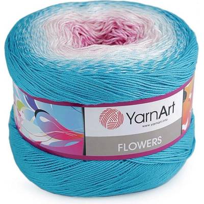 Pletací příze Flowers 250 g Varianta: 11 (294) fialová lila, Balení: 1 ks 46062/97526/215909