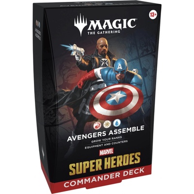 Wizards of the Coast Magic The Gathering Marvel Super Heroes Commander Deck Collector's Edition - Avengers Assemble