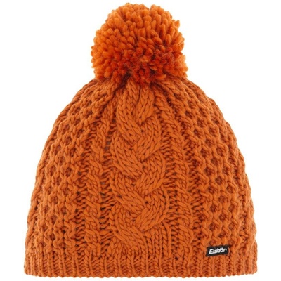 Eisbär Zimní čepice-Afra Pompon MÜ burned orange