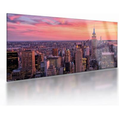 Sklenený obraz - New York, jednodielne 100x50 cm na skle