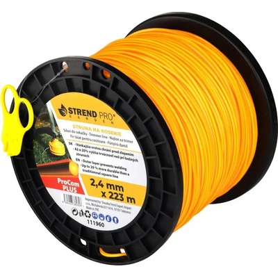 Silon na kosenie ProCom Plus 2,4 mm, Spool L-223 m, hranatý