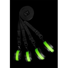 Ouch! Glow in the Dark Bed Bindings Restraint Kit