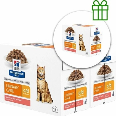 Hill's Prescription Diet Canine c/d Multicare Salmon 24 x 85 g