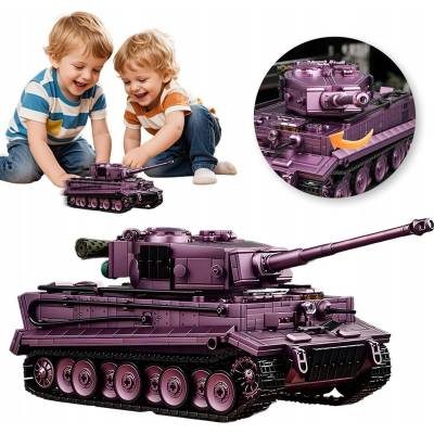 Bedee Stavebnica tank Tiger 1668 dielikov