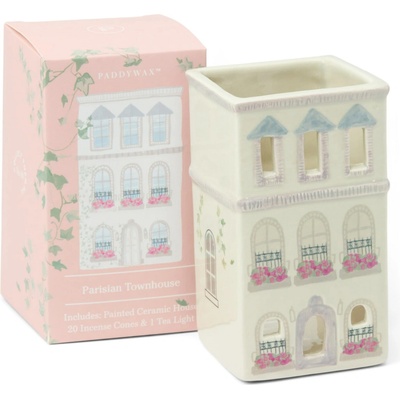 Paddywax Svícen s vonnými františky Parisian Townhouse No. 09 20 ks bílá – Zboží Dáma