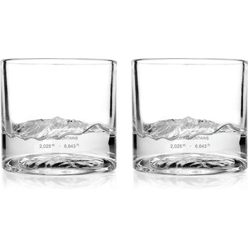 LIITON Комплект чаши за уиски LIITON Smoky Mountain 230ml 2 броя (1009931)