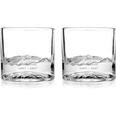 LIITON Комплект чаши за уиски LIITON Smoky Mountain 230ml 2 броя (1009931)