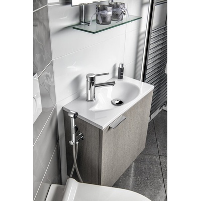 Sapho Koupelnový set Latus IV dub stříbrný KSET-080