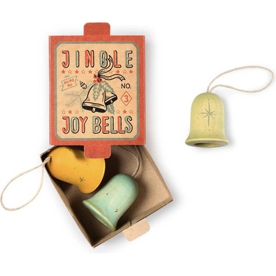 Grapat Jingle Joy Bells dřevěná ozdoba