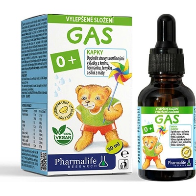 Pharmalife Gas 0+ kvapky pre dojčatá 30 ml