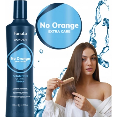 Fanola Wonder No Orange šampon na vlasy neutralizující teplé tóny 350 ml