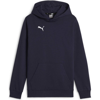 Puma Teamgoal Casuals Hoody Jr tmavo modrá
