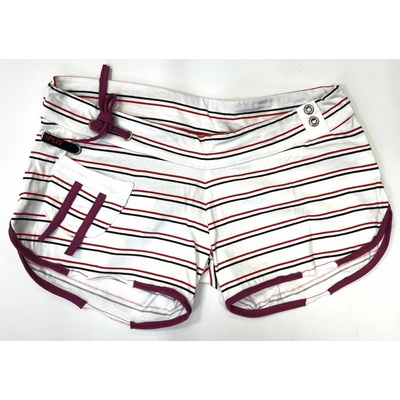 Split Ctn Short Lines White