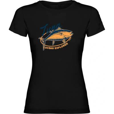 Тениска Kruskis Ocean Explorer short sleeve T-shirt - Black (Black)
