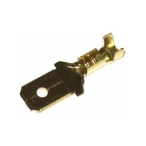Libox Connector 6, 3mm gold mens big (100pcs) LIBOX LB0043 - LB0043