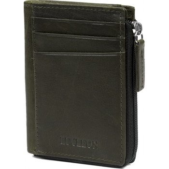 Lucleon Montreal Casual olivová RFID kožená peněženka AB4-5-14066