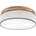 Brilagi - LED Плафон BELLADONNA 3xE27/15W/230V Ø 50 см бял/дъб (BG1364)