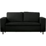 Bogdan Furniture Диван Мебели Богдан модел Alamo black- двойка