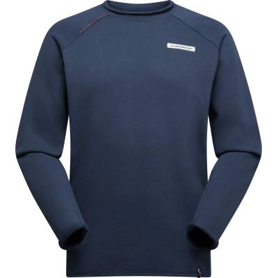 La Sportiva Мъжки пуловер La Sportiva Tufa Sweater Jumper - Night Sky / Mountain Red (017-3383-0511)