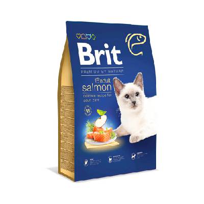 Granule pre mačky Brit Premium by Nature Cat Adult Salmon 8 kg