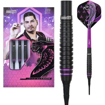 Sada soft šípok ONE80 Jelle Klaasen HD 19g, 80% wolfram