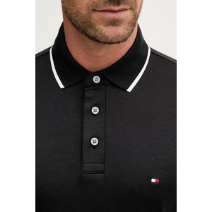 Tommy Hilfiger тениска с яка мъжка от памук (MW0MW43144) - answear - 109,51 лв