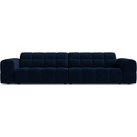 Cosmopolitan Design Тъмносин кадифен диван 252 cm Chicago - Cosmopolitan Design (COS_4S_51_F1_CHICAGO4)