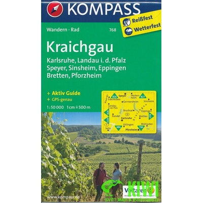 Kompass Karte Kraichgau