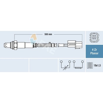 Lambda sonda FAE 77680