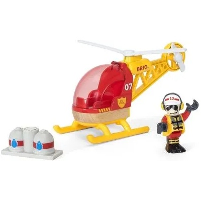 BRIO - Детска играчка - Пожарникарски хеликоптер (33797)