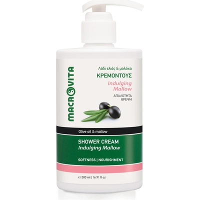 Macrovita Shower cream indulging mallow Macrovita sprchový krém so slezom 500 ml