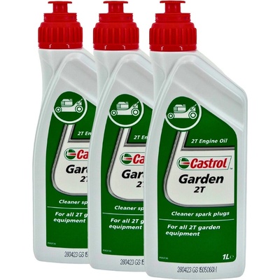 Castrol 3бр x 1л Двутактово масло castrol garden 2t (garden 2t 3l)