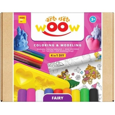Kids Do Wow Kreativní sada 4 in 1 Fairy
