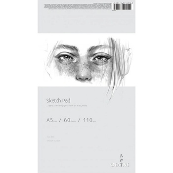 Creative Блокче за рисуване CREATIVE A/5 110 g 60 листа 75315 (75315)