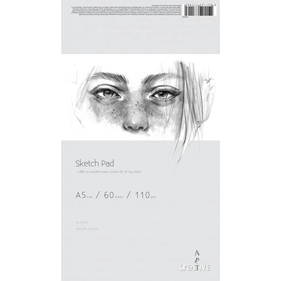 Creative Блокче за рисуване CREATIVE A/5 110 g 60 листа 75315 (75315)