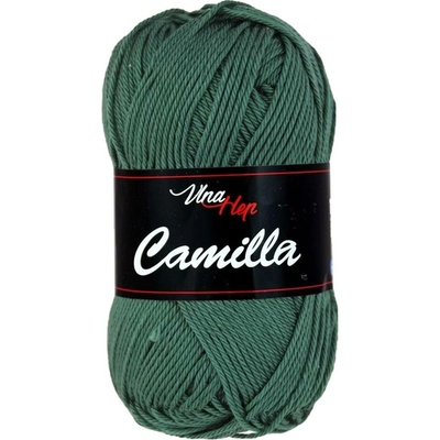 Vlna - Hep Příze Camilla_8144 tmavě zelená